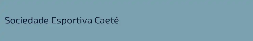 Sociedade Esportiva Caeté